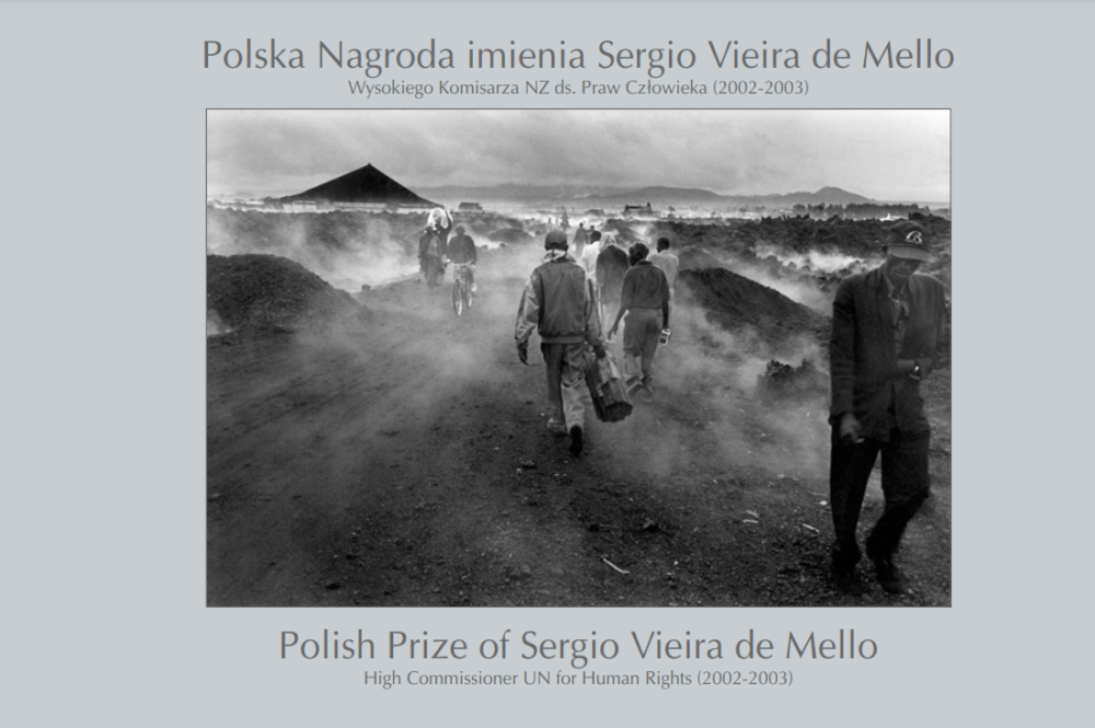 35. N. Dziwisz, D. Glondys, Polska Nagroda im. Sergio Vieira de Mello – Wysokiego Komisarza NZ ds. Praw Człowieka (2002-2003), Kraków 2011