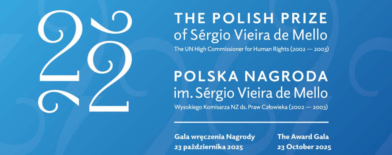 We Now Know the Laureates of the 2025 Sérgio Vieira de Mello Polish Prize