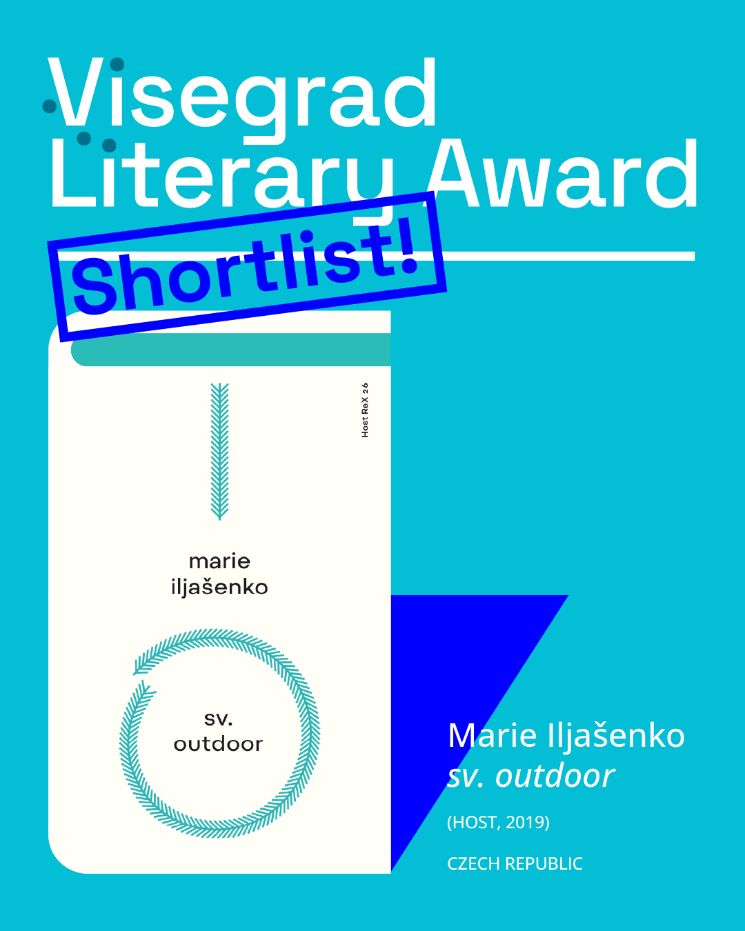 Marie Iljašenko: Sv. Outdoor (Nakladatelství Host , 2019)